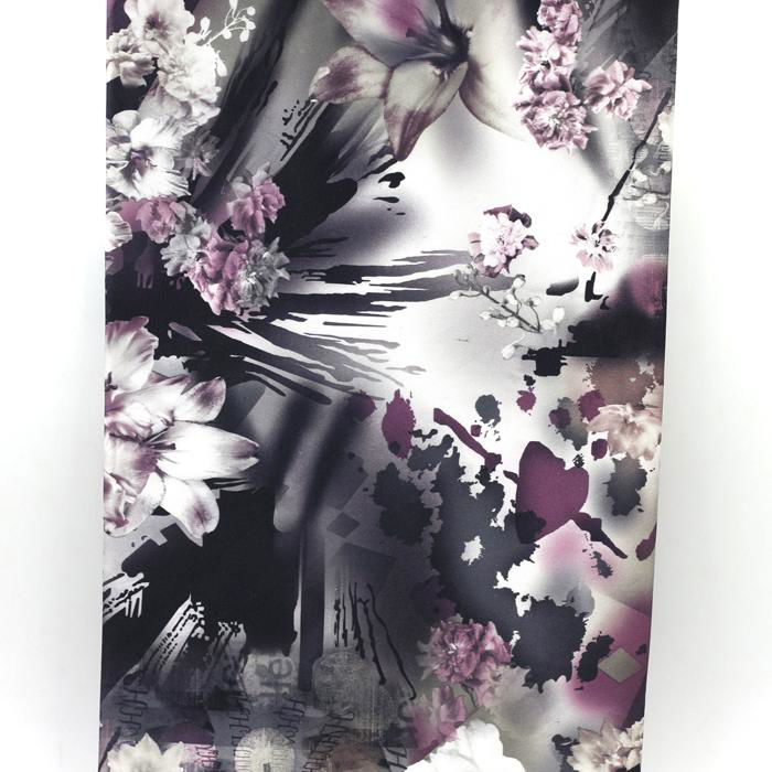 China alibaba Women's New Fashionable Polyester Dress Digital Printed Fabric 3