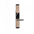 Luxury Multi-function Fingerprint Password Door Lock with Sliding Clousure 1