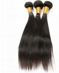 9A Brazilian Straight 1 Bundle Human Virgin Hair Weave