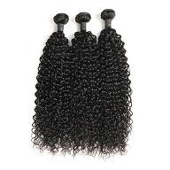 8A Brazilian Water Wave Human Virgin Hair Weave 3 Bundles With Lace Closure