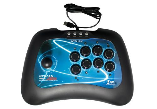 NYGACN尼嘉PS4街機遊戲搖桿支持強勁震動酷炫LED燈按鍵 3