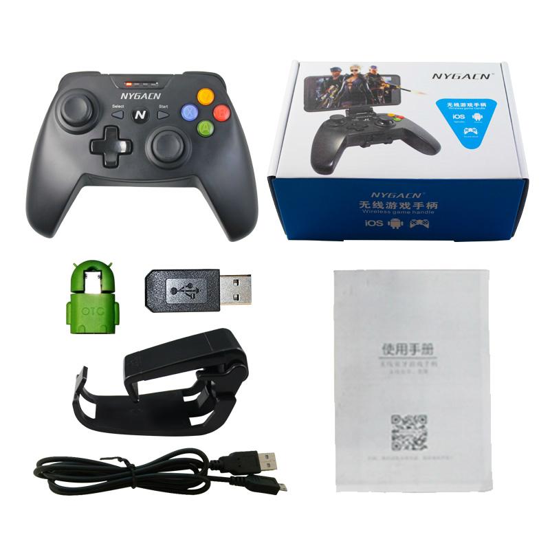 NYGACN尼嘉无线2.4G手机游戏手柄支持安卓苹果ios系统投影仪电视VR 5