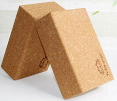 cork yoga brick/basic yoga tools