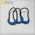 custom logo clothes soft plastic zipper puller 3