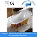 Goodwin Acrylic Clawfoot Tub in White