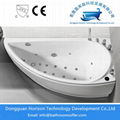 Sector Whirlpool Bathtub in White 3