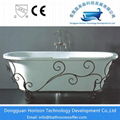 Oval massage bathtub classical bathtub