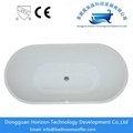 Oval Shape Acrylic bathroom hydraulic tubs 3