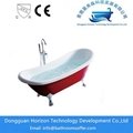 Hydraulic Standing tub bath with shower 2