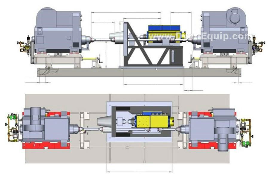 16000rpm front drive transmission test dynamometer