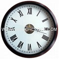 Top grade solid wood mechanical wall clock