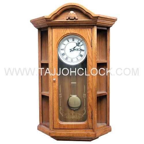 Top grade solid wood pendulum wall clock C0150 TAJJOH Clock (China