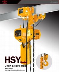 Hoist Crane 3T electric chain hoist for sale