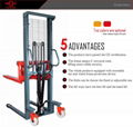 Best price 2T lifter truck manual pallet