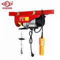 PA500 mini type portable wire rope electric crane hoist