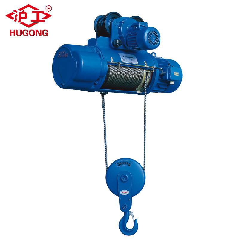 Lifting Tools Wire Rope Electric Hoist with electric trolley