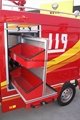 Firefighting Truck Part Accessories Aluminum Vertical Pallet Tray