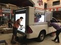 Truck Roll up Door Rear Slide Window Roller Shutter Aluminium Door  