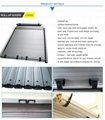 Aluminum automatic vehicle trailer roll up door in china 