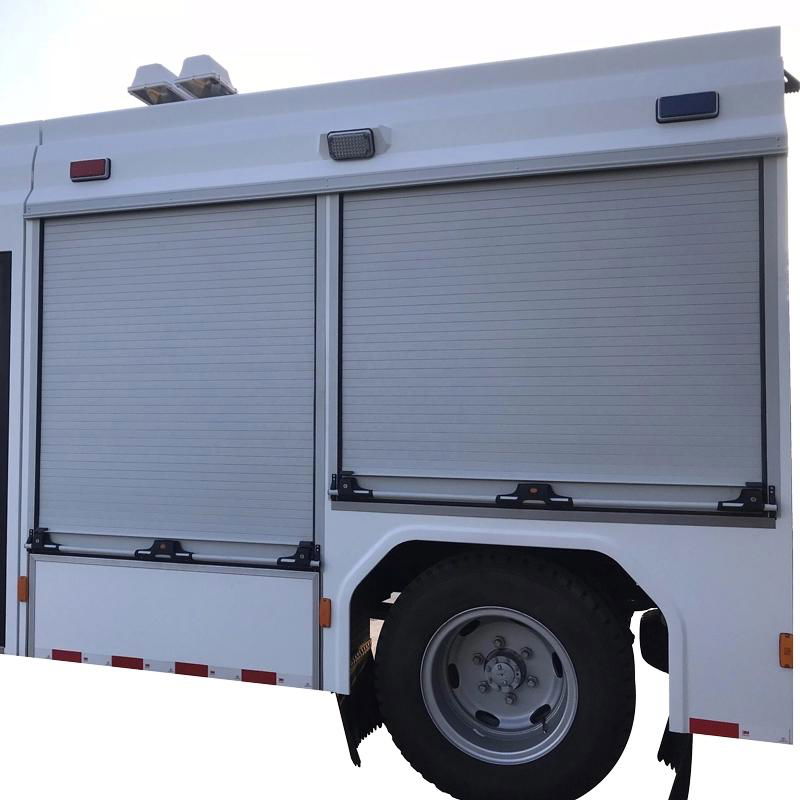 Fire Control Equipment Aluminum Rolling Shutter Door Emergency Trucks 2