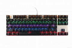 Arbiter-TEAMWOLF wired multiple luminescence mode gaming keyboard X05