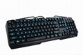 Arbiter-TEAMWOLF wired Membrain gaming keyboard with color Mixed light-G13 2