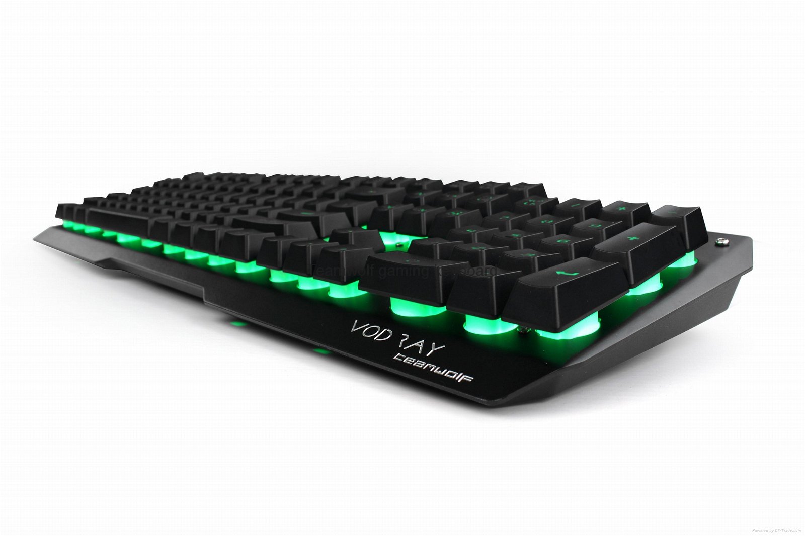 Arbiter-TEAMWOLF wired Membrain gaming keyboard with color Mixed light-G13 5