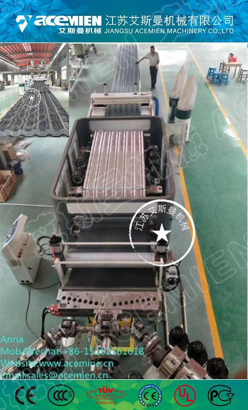 PVC+ASA & PMMA Synthetic Resin Tile Making Machine