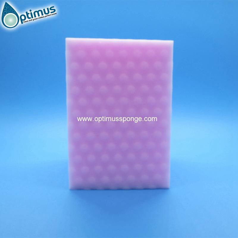  Hi Tech Sponge pink colorful melamine sponge magic sponge eraser