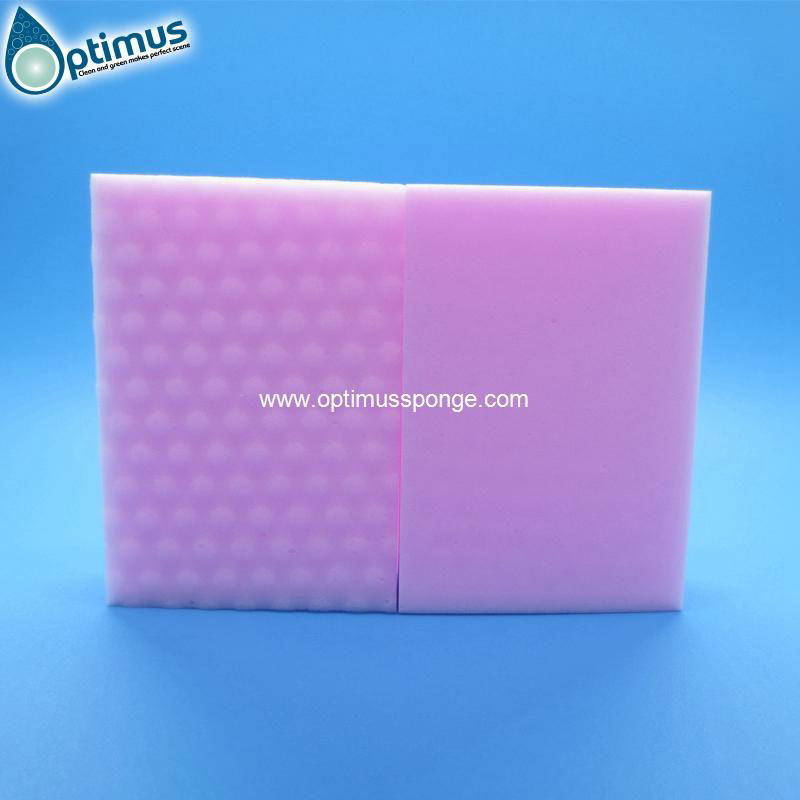  Hi Tech Sponge pink colorful melamine sponge magic sponge eraser 2