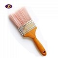 Pig bristles Paint brush with plastic handle  4
