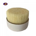 Jingdu chungking double time boiled 57mm 60% tops natural white  bristle  2