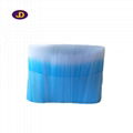 Imitation pig bristle hollow wave brush filament