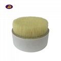 The manufacturer produces 60% of the top natural white boiled bristles mixed wit 3