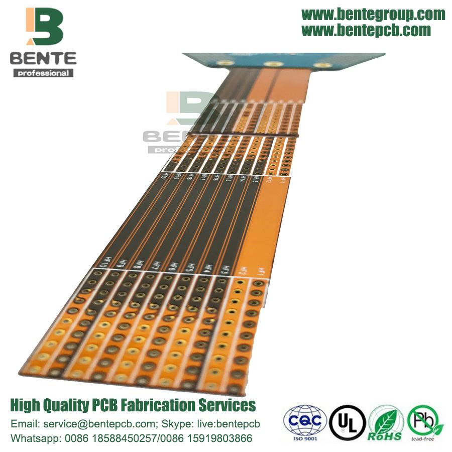 Rigid-flex PCB 4 Layers High-precision ENIG Bule 2