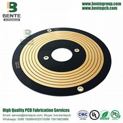 FR4 PCB Thick Board Thick Copper PCB ENIG Black