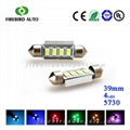 2w 4 Led 5630 5730 festoon led canbus no error free festoon 31mm 36mm 39mm 42mm  1