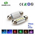 2w 4 Led 5630 5730 festoon led canbus no error free festoon 31mm 36mm 39mm 42mm  2