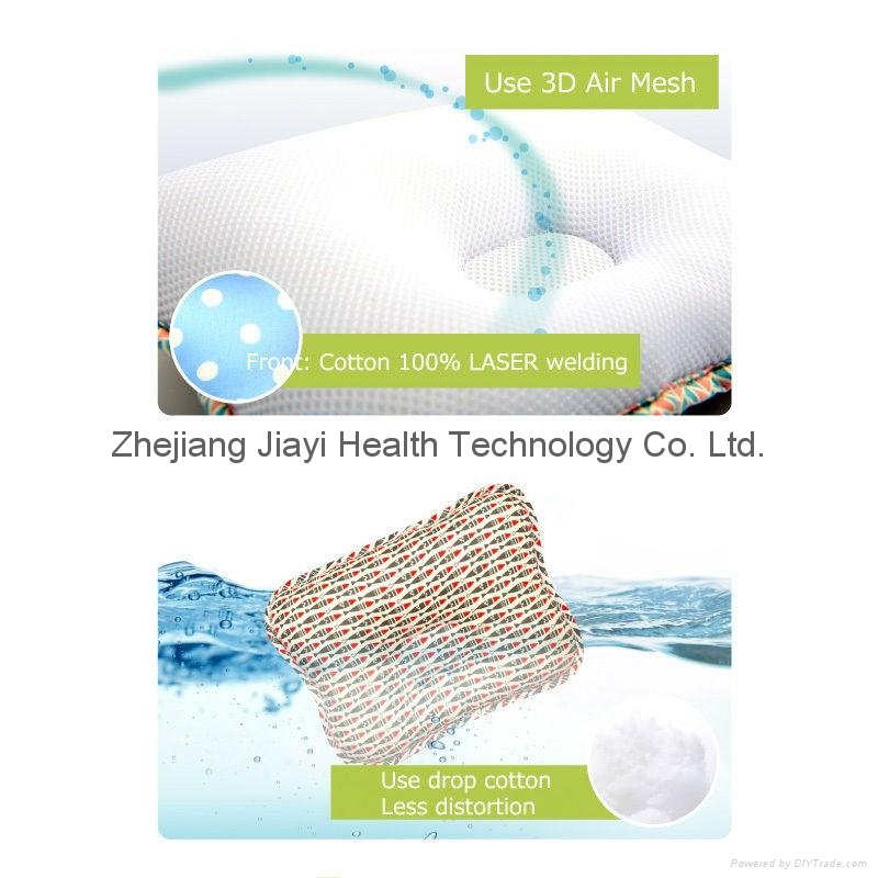 Phytoncide Patch Anti-flat Baby Pillow 3D Air Mesh Drop Cotton Hygiene  2