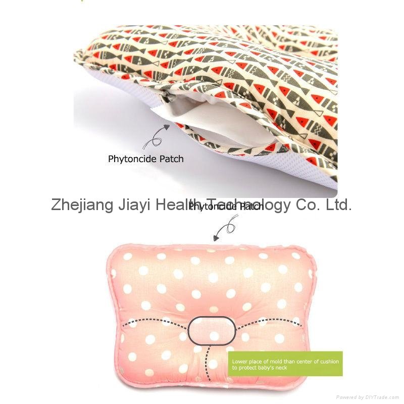 Phytoncide Patch Anti-flat Baby Pillow 3D Air Mesh Drop Cotton Hygiene  3