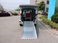 信德泰克面包车专用残疾人轮椅手动升降台轮椅升降导板承载350KG