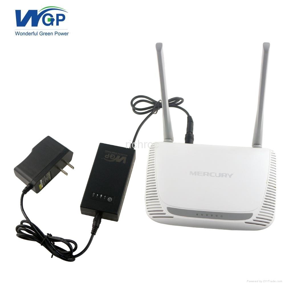 New Arrival mini router ups dc 12V 1A power supply unit with 12v power adapter 2
