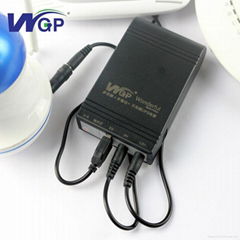 high quality modem router ups output 12v 9v 5v power bank mini ups for cctv