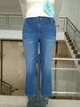 Women's jeans with tacking 1