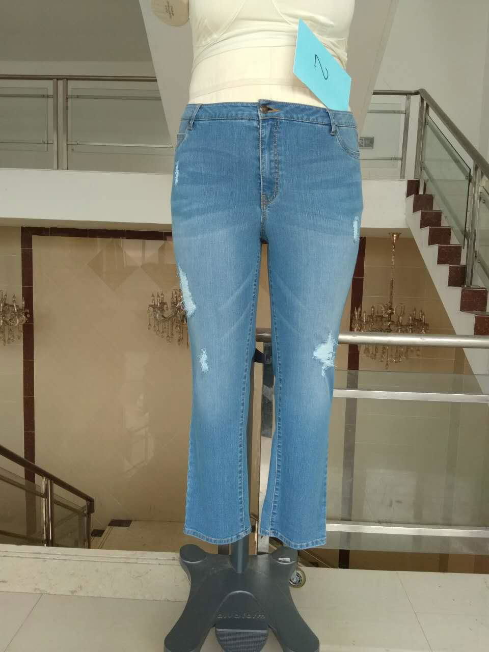 Women's jeans with distress (China Manufacturer) - Jeans - Apparel ...