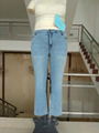 Women's jeans with allover PP spray 1