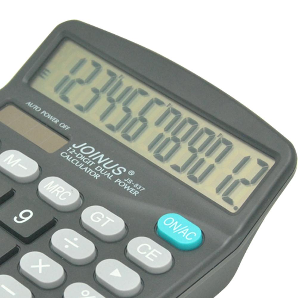 12 Digit Dual Power Electronic Desktop Calculator HY277212 (China