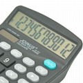 12 Digit Dual Power Electronic Desktop Calculator 1