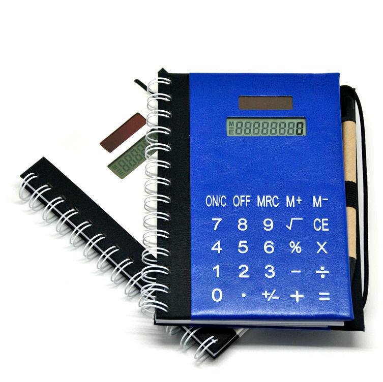 String Notebook Calculator with Pen HY503PU (China Trading Company