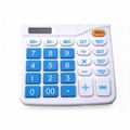 12 Digits Dual Power Basic Electronic Calculator 1